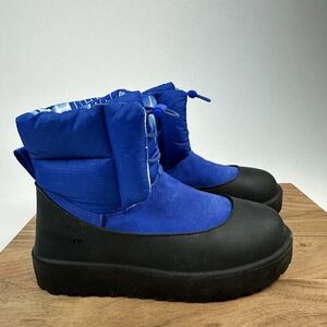 New $180 Womens UGG Classic‎ Maxi Toggle Blue Winter Boots Size 6 M